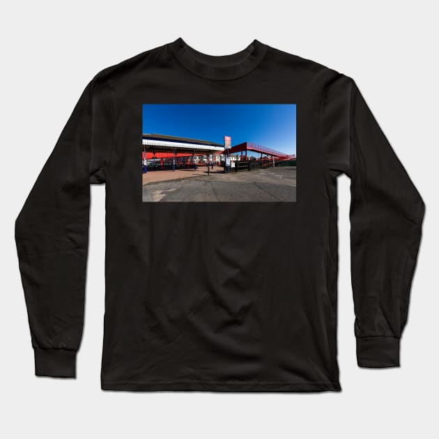 Blackpool-Pleasure Beach station Long Sleeve T-Shirt by jasminewang